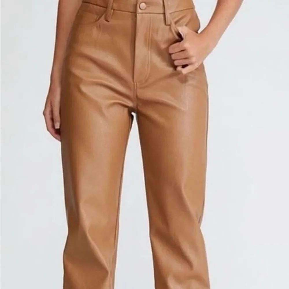 PacSun Brown faux Leather Pants